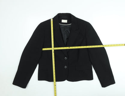 Planet Women's Black Size 6 Classic Blazer Jacket