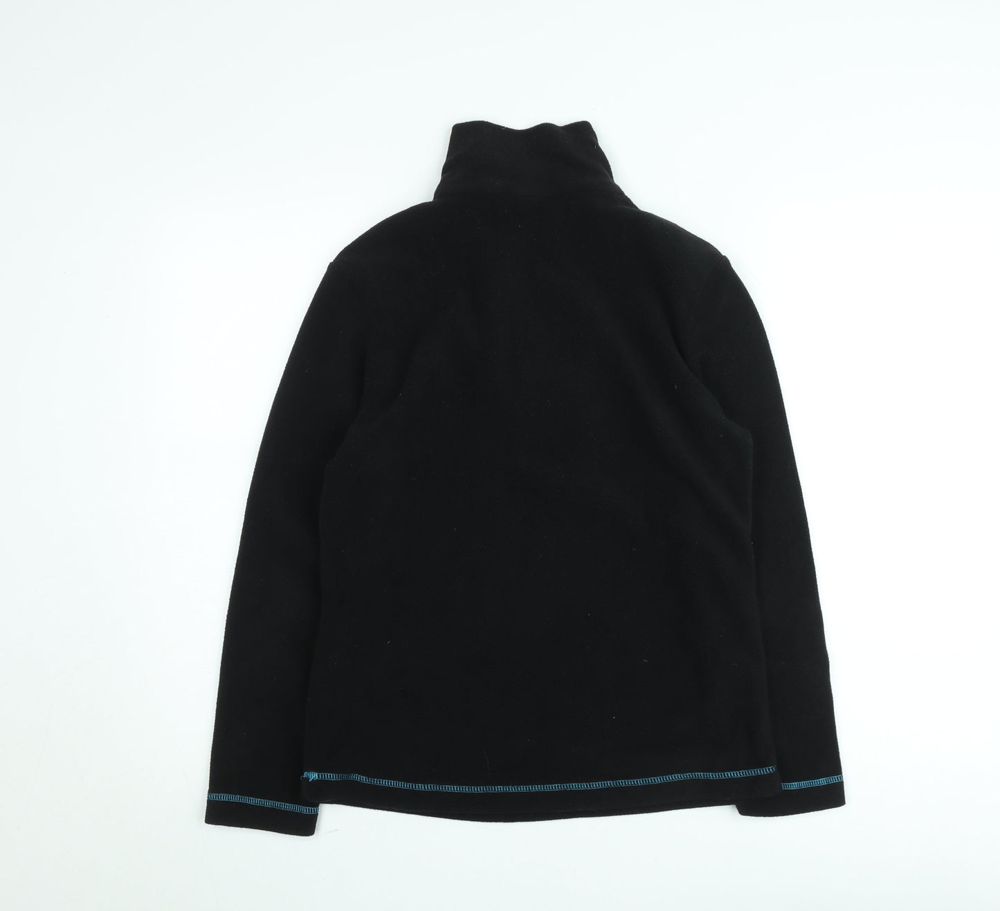 Campri Men's Black Fleece 1/4 Zip Pullover Sweatshirt M