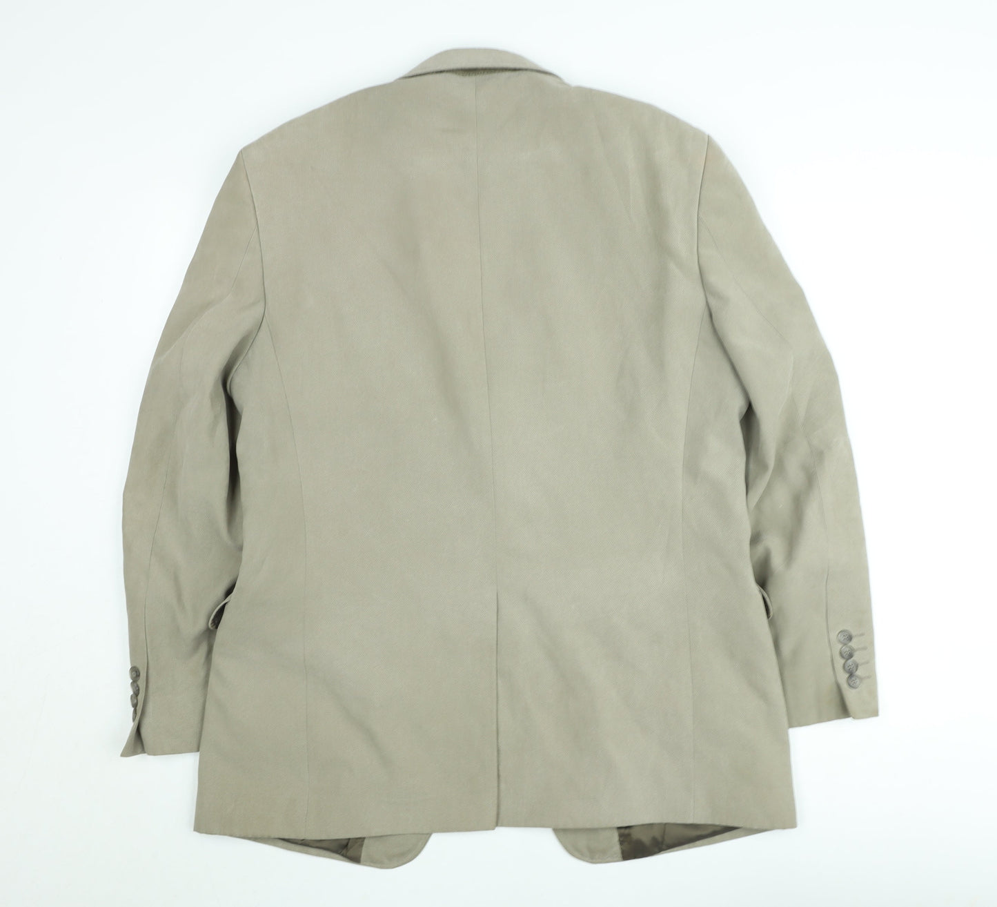 Marks and Spencer Men’s Beige Regular Fit Blazer Jacket 40in M