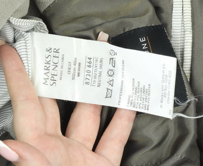 Marks and Spencer Men’s Beige Regular Fit Blazer Jacket 40in M