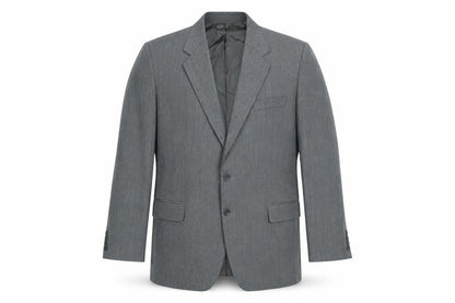 Marks and Spencer St Michael Men's Grey 44 Short Wool Blend Blazer Jacket