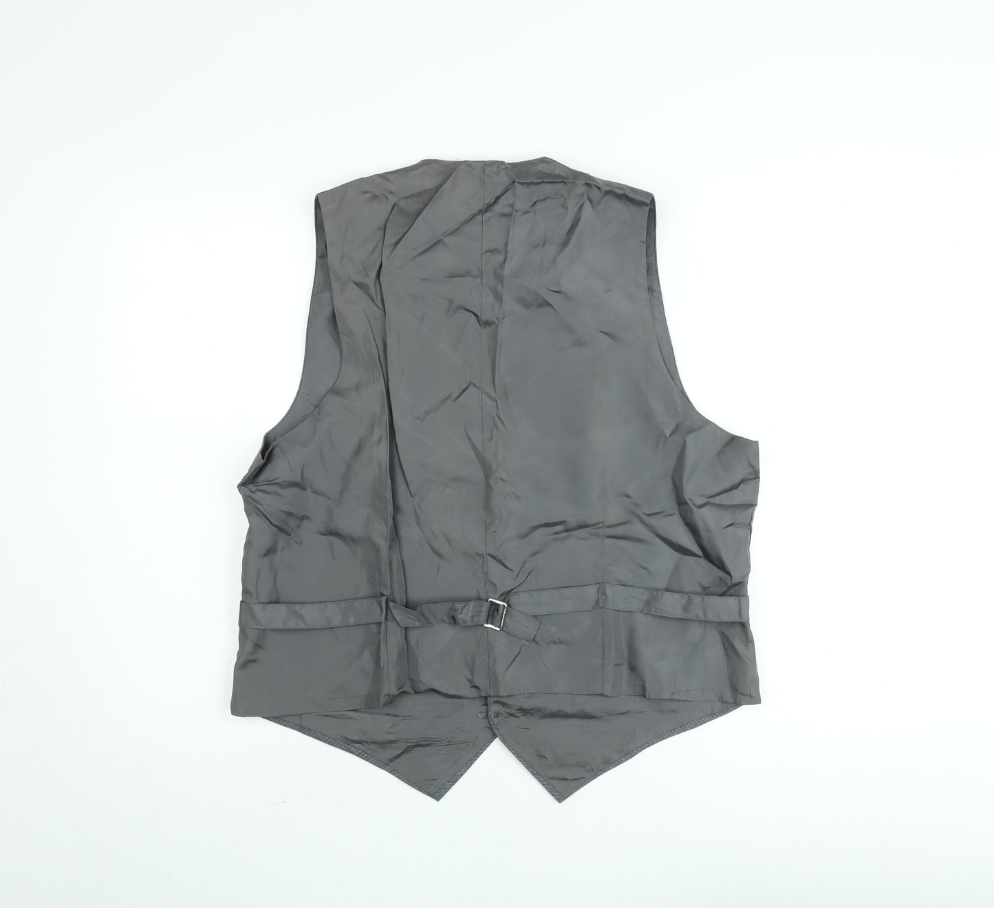 Marks and Spencer St Michael Men's Grey Wool Waistcoat 44 Short Classic Fit