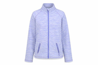 Front view of Mountain Warehouse Teens Purple Full Zip Hoodie Sweatshirt 11-12Y Fleece