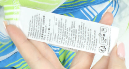 Levi's Men’s Multicoloured Striped Cotton Crew Neck T-Shirt L