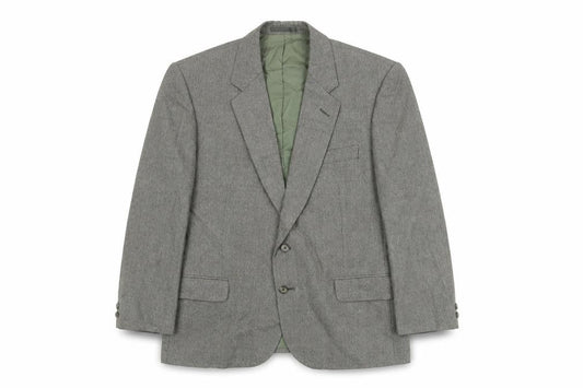 Marks and Spencer St Michael Men's Green Wool Blend Sport Coat 42 Short Classic Jacket