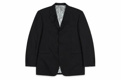Mens UK Size 40 Allders Regular Black Suit Jacket