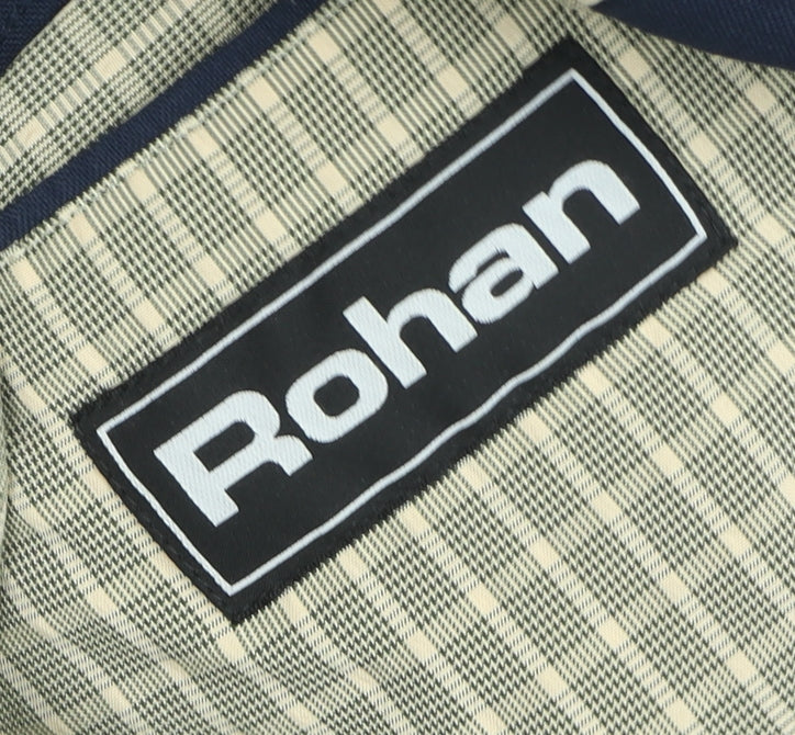 Rohan Men's Navy Global Travel Blazer 44 Regular Cotton Blend