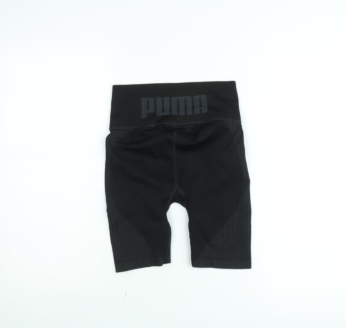 Puma Womens Black XS Compression Biker Activewear Shorts