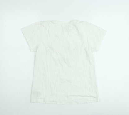 Disney at Primark Girls White XS Mickey & Friends Graphic T-Shirt