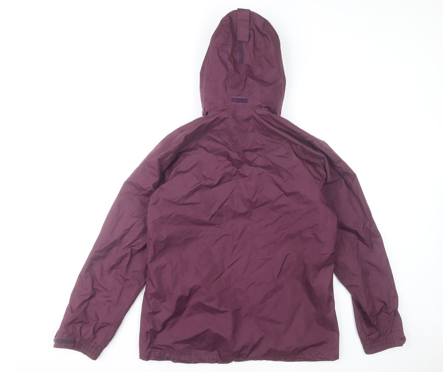 Hi Gear Womens Purple Hooded Waterproof Rain Jacket Size 10