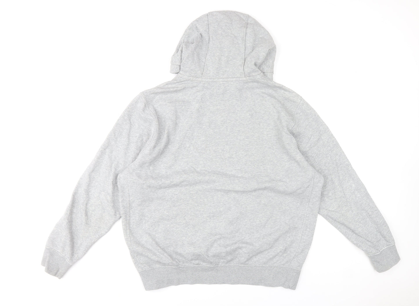 Mens UK Size L Nike Grey Pullover Hoodie