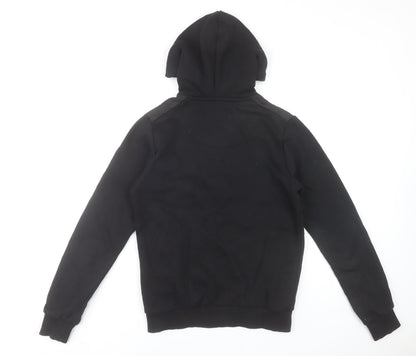 Supply & Demand Men's Black XS Pullover Hoodie with Zip Pockets