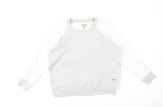 Womens UK Size 12 Jack Wills Grey Pullover Sweatshirt