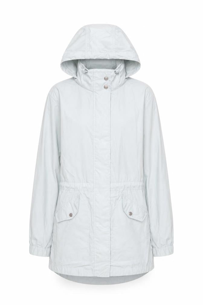 Womens UK Size 6 Fat Face Grey Parka Coat