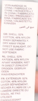 Fat Face Women's Grey Hooded Parka Jacket UK 6 Cotton Blend