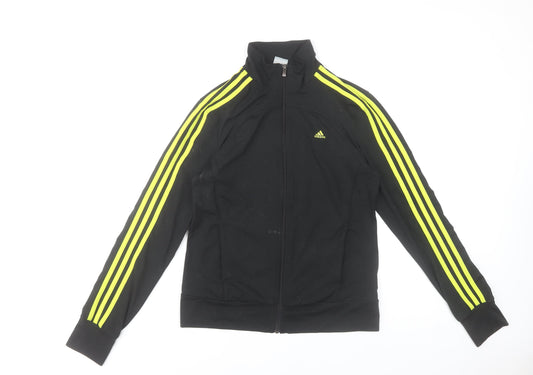 Adidas Women's Black Full Zip Hoodie Size S Performance Essentials