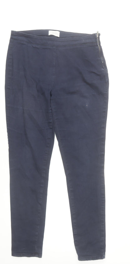 Savida Womens Blue Size 12 Skinny Stretch Jeans