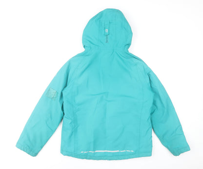 Craghoppers Girls Blue Hooded Waterproof Insulated Puffer Jacket 11-12 Years
