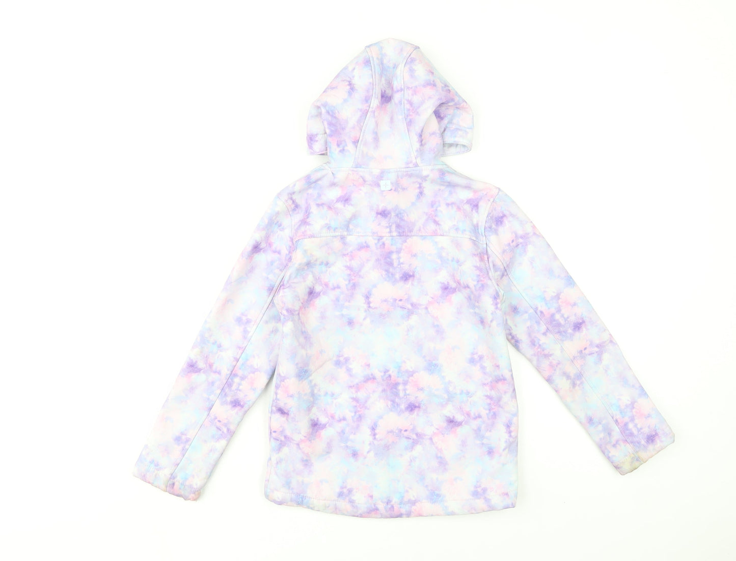 Mountain Warehouse Girls Pastel Tie Dye Soft Shell Hooded Jacket 7-8 Years