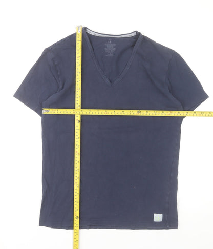 Mens UK Size M Calvin Klein Blue  T-Shirt