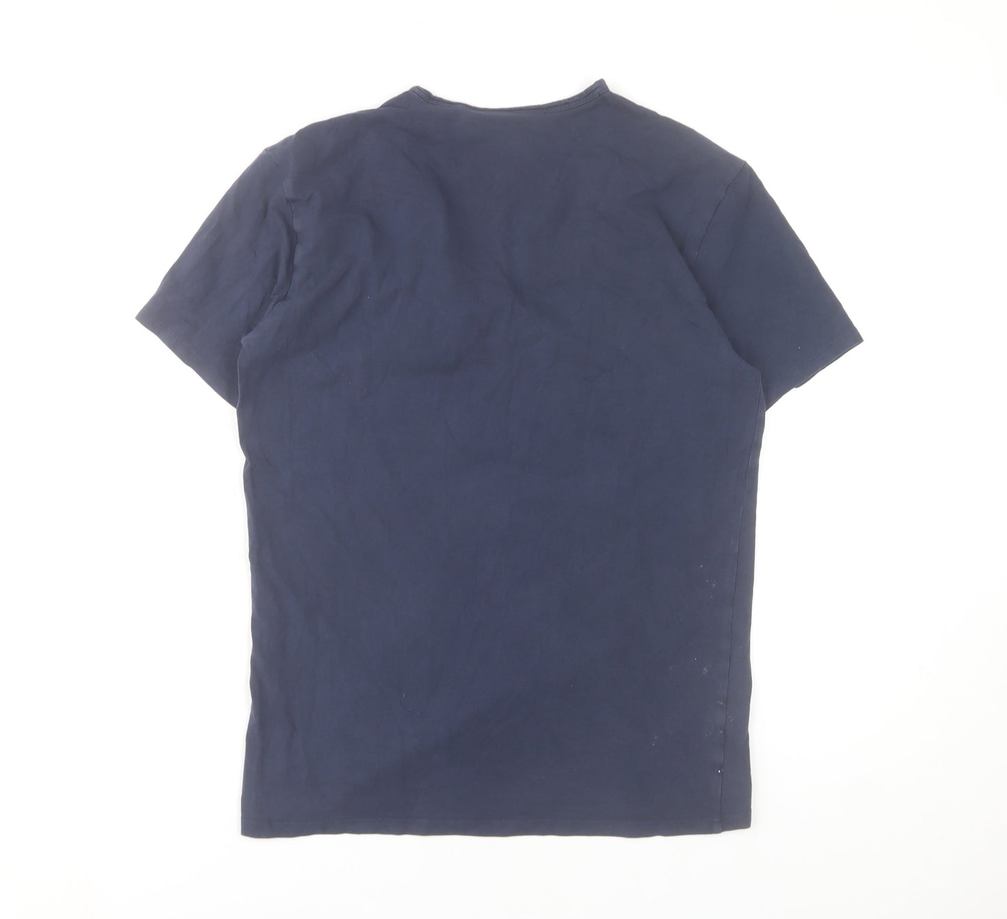 Mens UK Size M Calvin Klein Blue  T-Shirt
