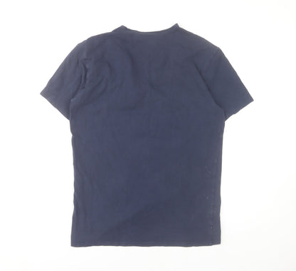 Mens UK Size M Calvin Klein Blue  T-Shirt