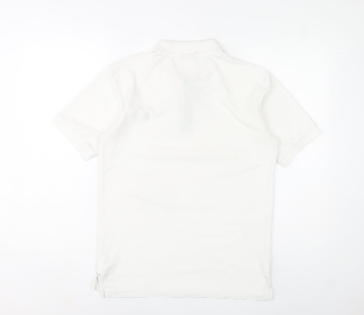 Slazenger Men's White Regular Fit Polo Shirt Size S Lightweight Sports Top