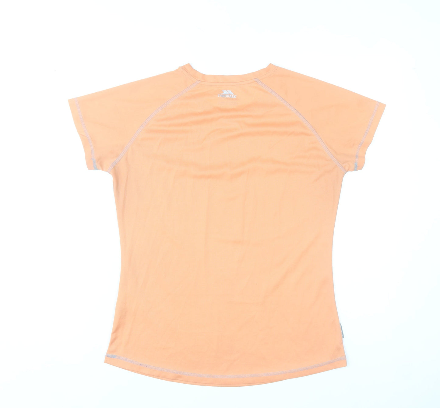 Trespass Womens Orange Quick Dry Short Sleeve Active T-Shirt UK 12