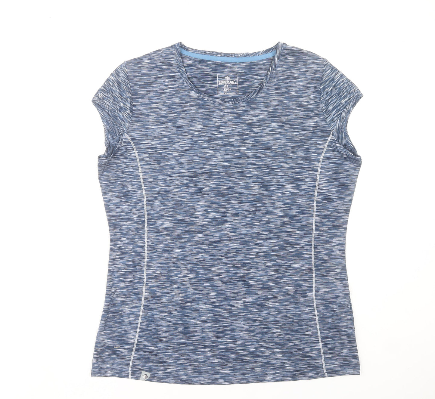 Regatta Women's Blue Size 16 Activewear T-Shirt Quick Dry