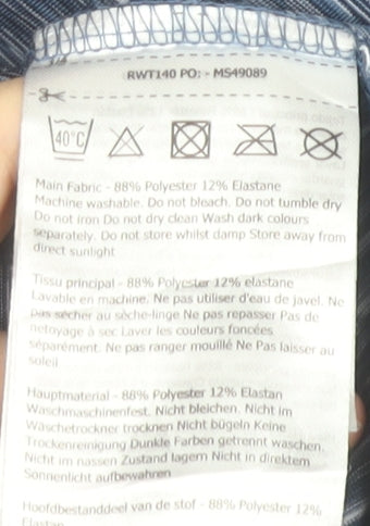 Regatta Women's Blue Size 16 Activewear T-Shirt Quick Dry