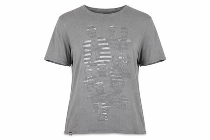 Unisex Adults UK Size 2XL Lee Cooper Grey Basic T-Shirt