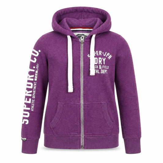 Womens UK Size S Superdry Purple Basic Jacket