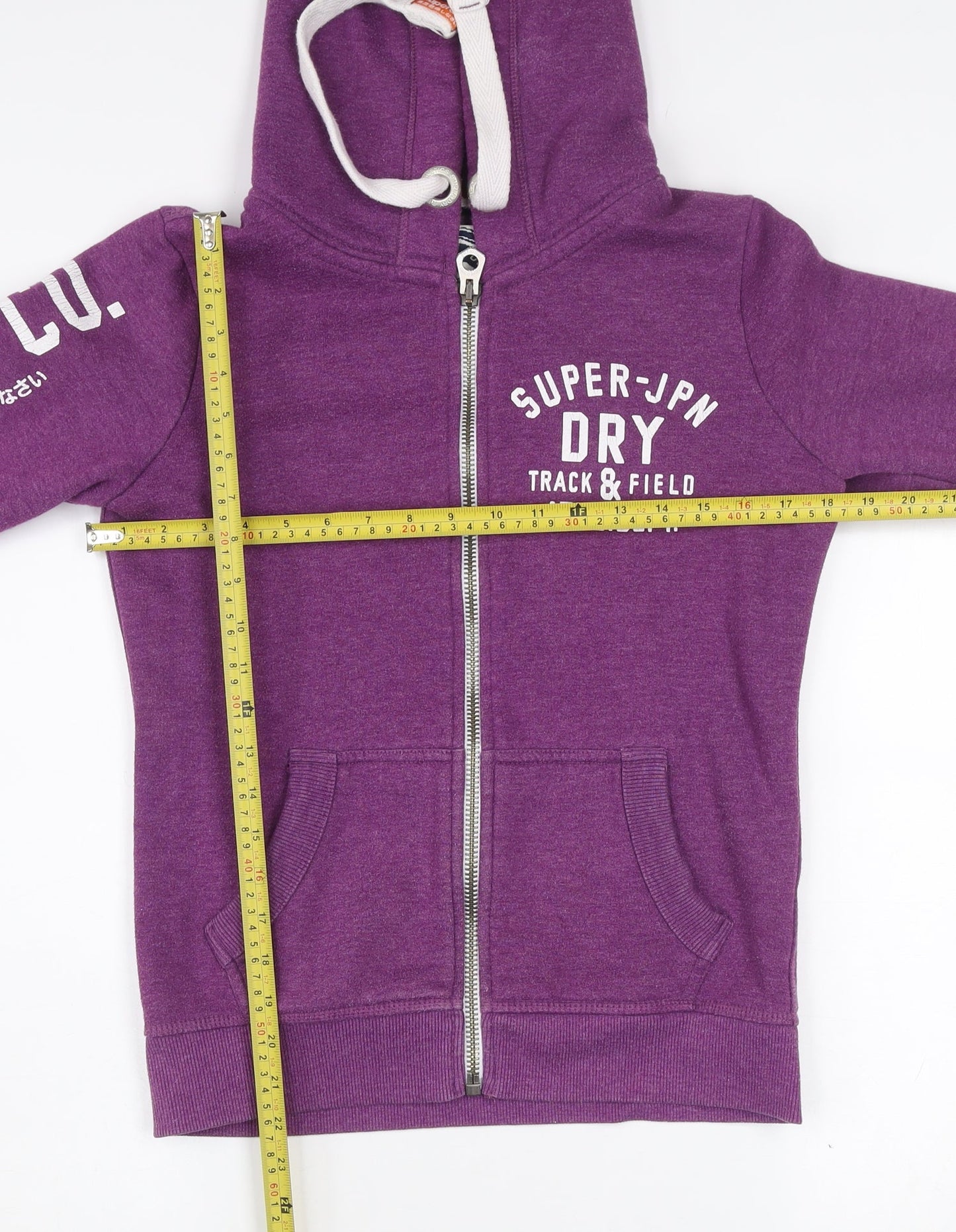 Womens UK Size S Superdry Purple Basic Jacket