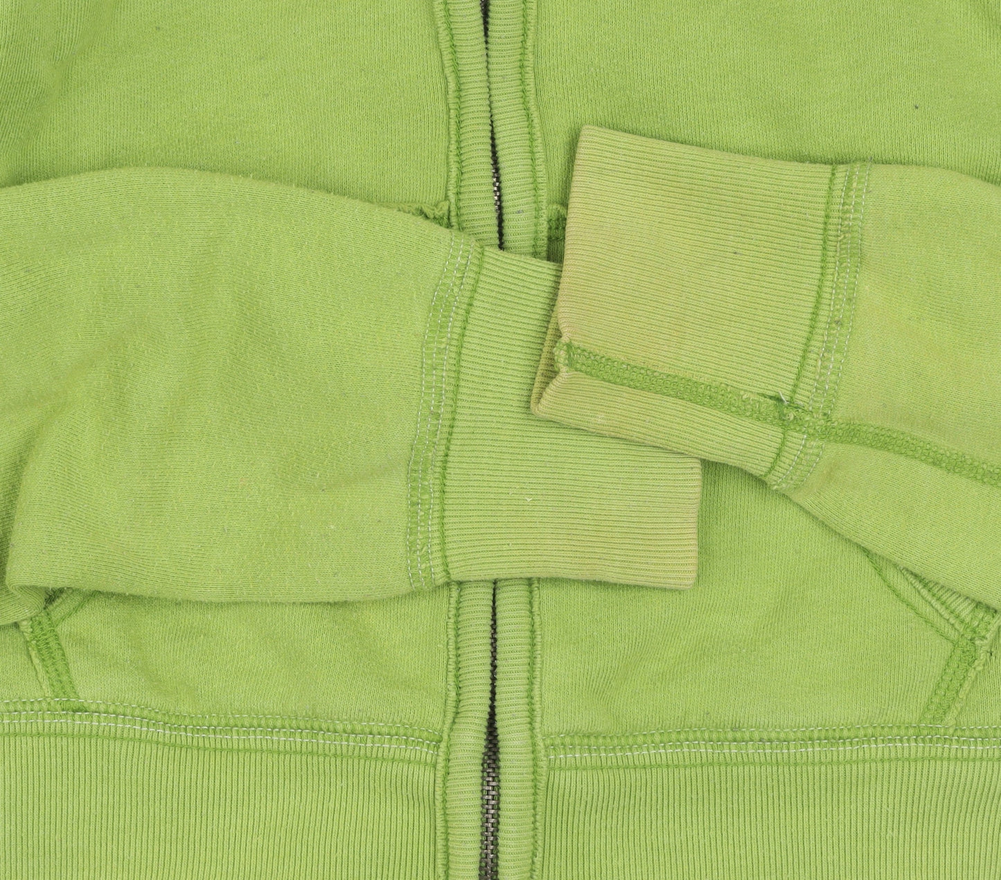 Abercrombie & Fitch Women’s Green Hooded Zip Jacket Size S