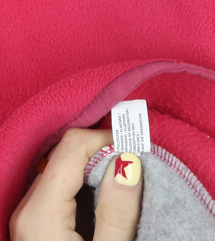 GAP Girls Pink Fleece 1/2 Zip Pullover Sweatshirt L Stretch Fit