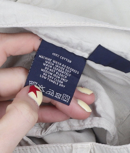 Tommy Hilfiger Men’s Beige Chino Trousers 32x32 Cotton Regular Fit