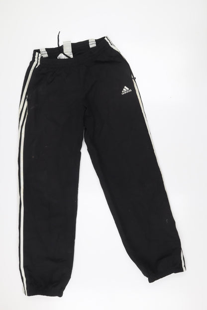 Adidas Men's Black M Track Pants Quick Dry Sports Trousers