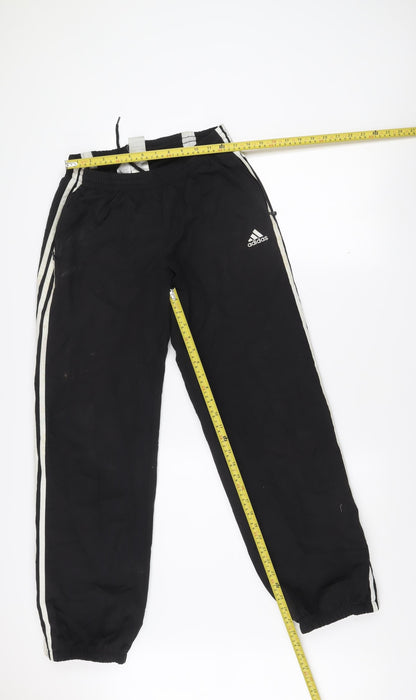 Adidas Men's Black M Track Pants Quick Dry Sports Trousers