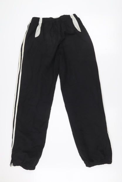 Adidas Men's Black M Track Pants Quick Dry Sports Trousers