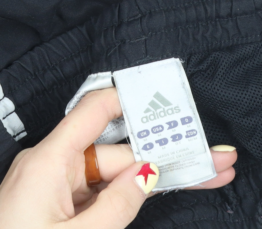 Adidas Men's Black M Track Pants Quick Dry Sports Trousers