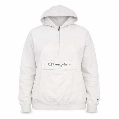 Womens UK Size M Champion White Pullover Hoodie