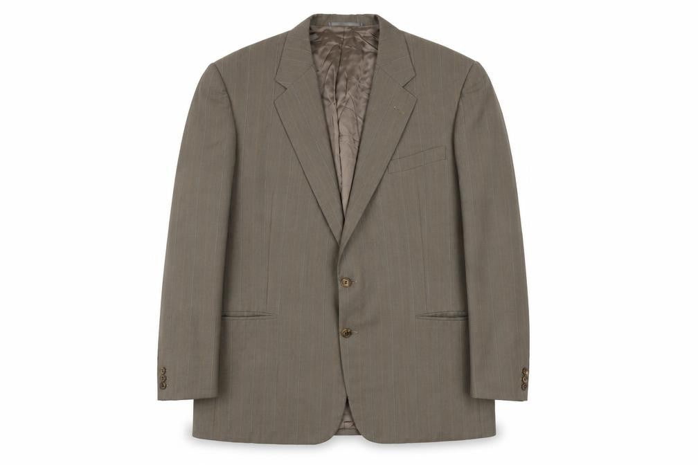 Mens UK Size 46 Chester Barrie Regular Brown Suit Jacket