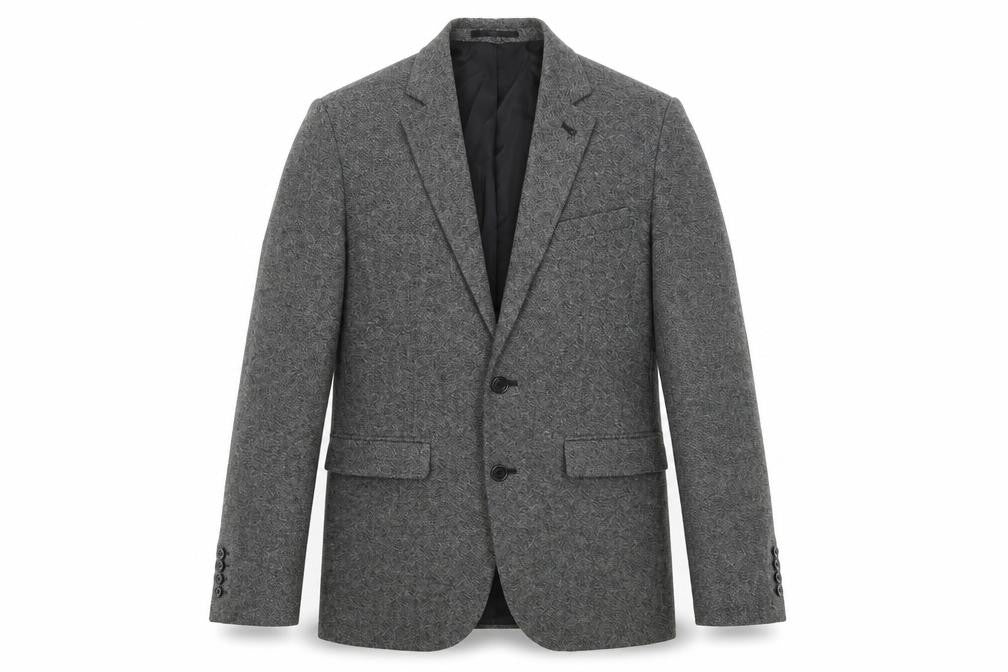 Mens UK Size XS Cedar Wood State Regular Grey Suit Jacket