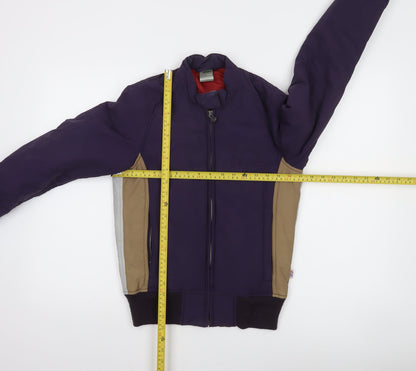Womens UK Size S Diesel Purple Bomber Jacket
