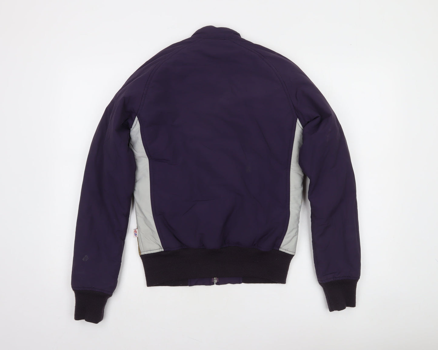 Womens UK Size S Diesel Purple Bomber Jacket