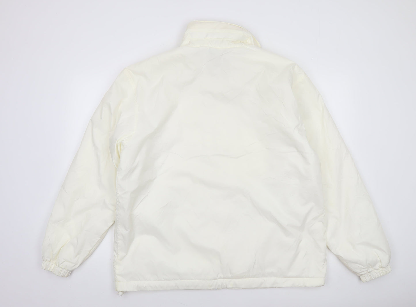 Blue Wave Mistral Men's Ivory Nylon Full Zip Jacket M