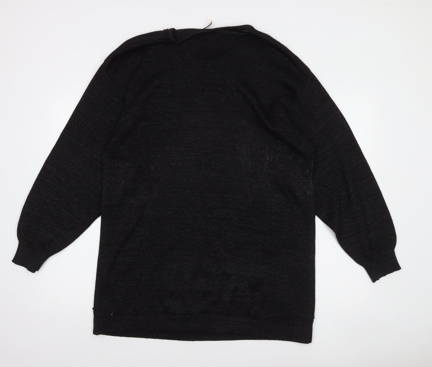 Betty Barclay Women's Black Beaded Pullover Jumper Size L