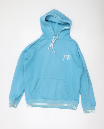 Womens UK Size 8 Jack Wills Blue Pullover Hoodie