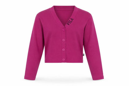 Womens UK Size M FILA Pink Basic Jacket
