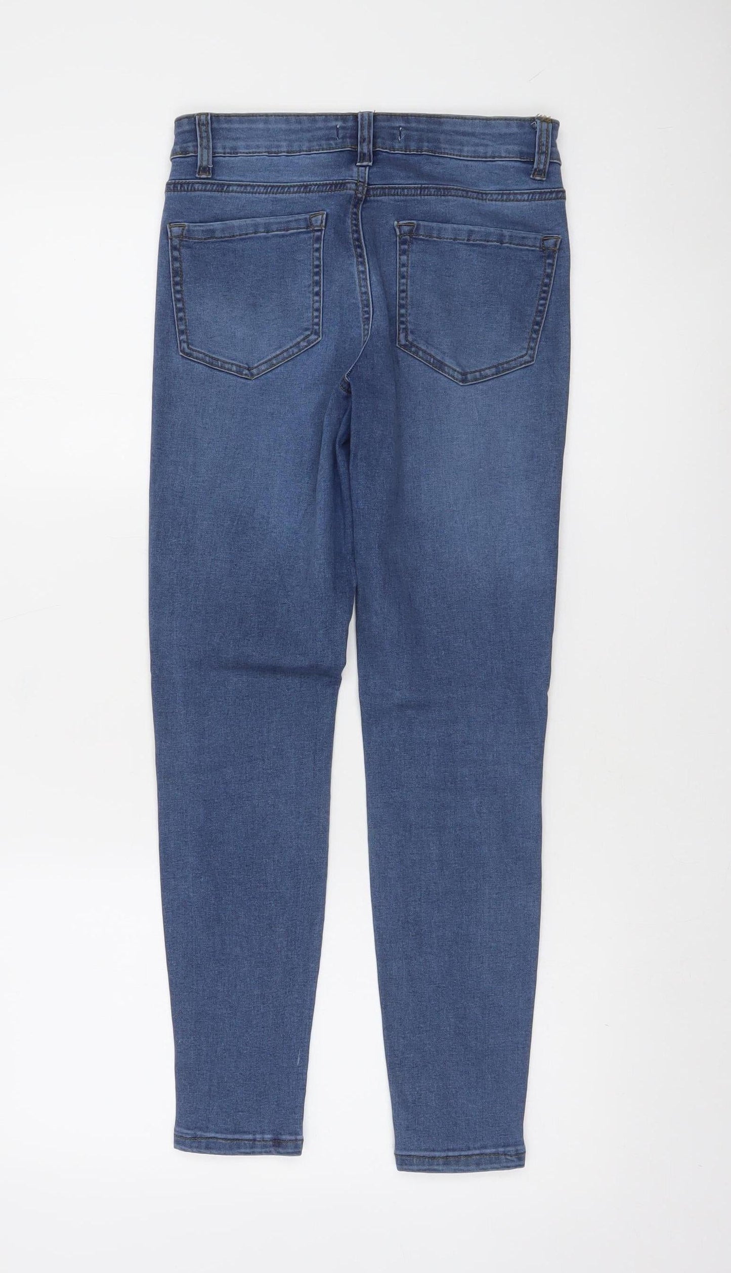Denim Co Women's Blue Skinny Jeans Size 10 Slim Fit